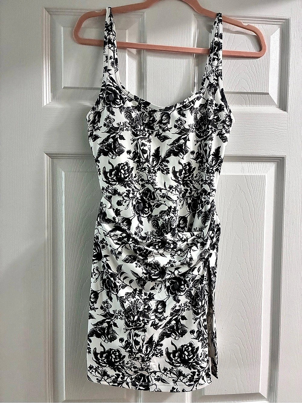 YPB studioFLEX Twist Floral Mini Dress